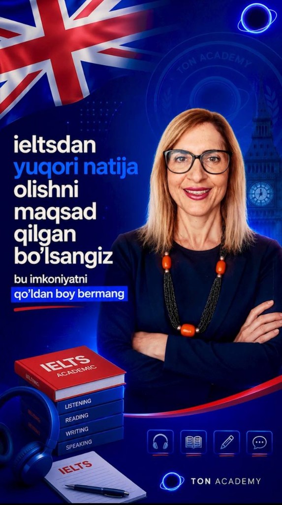 Ton Academy bepul IELTS webinar